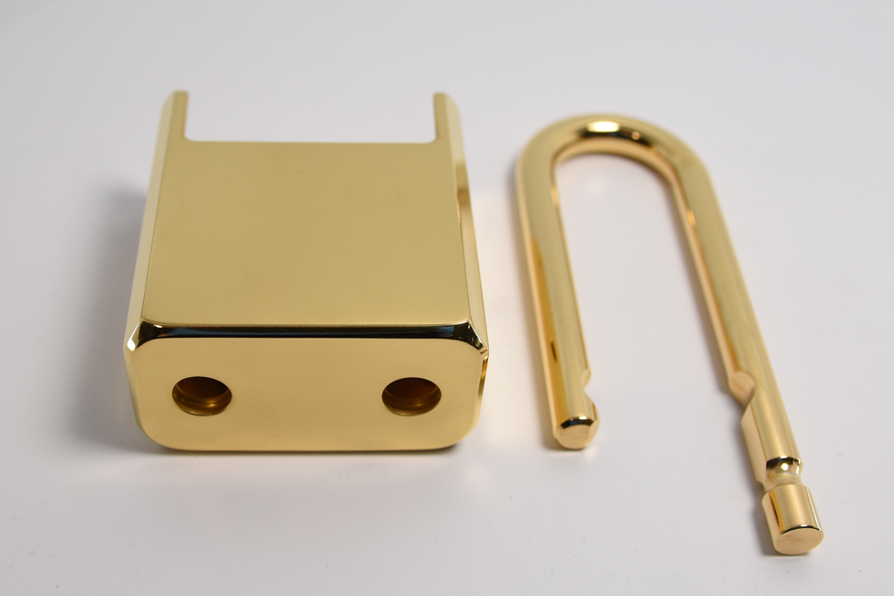 NanoDAu plated lock
